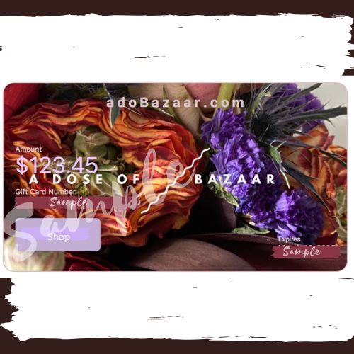a.d.o Bazaar e-gift card