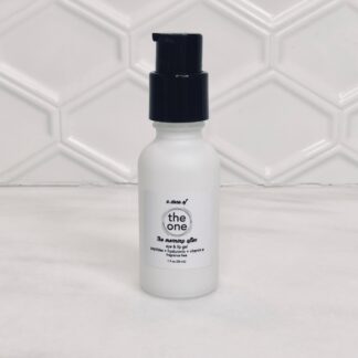 the morning after.  eye & lip gel with peptides + hyaluronic acid + vitamin e / 98% naturally derived + 72% organic ingredients