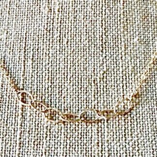 the lovely link up 14K gold fill necklace