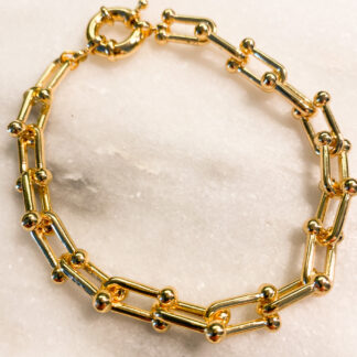 New Yorker Bracelet in solid 14kt Gold Fill