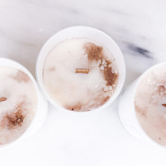 No. 4: The Palisades Raw Quartz Shimmer Edition Hand Poured Candle + Coconut Soy
